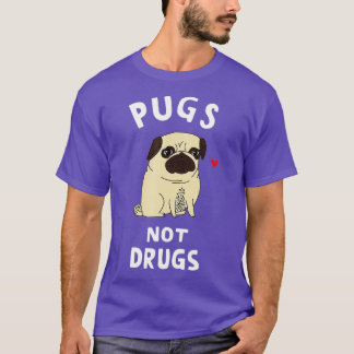 T-shirt Pugs Not