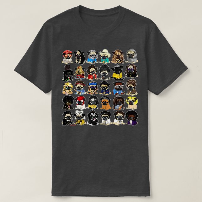 T-shirt pugsicien (Design devant)
