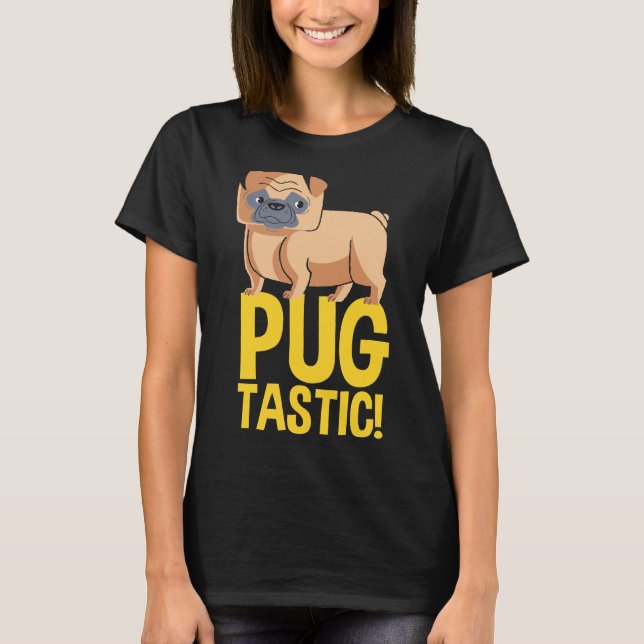 T-shirt PUGtastic Classique  589 (Devant)