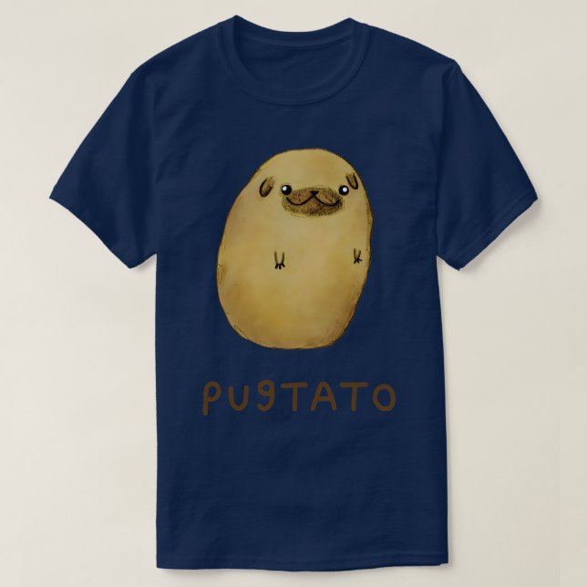 T-shirt Pugtato (Design devant)