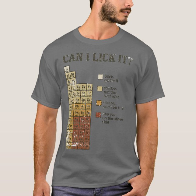 T-shirt Puis-je le lécher Professeur (2) (Devant)