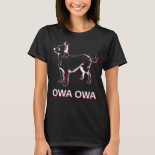 T-shirt Puis-Je Obtenir Un Owa Owa Chihuahua Social Media
