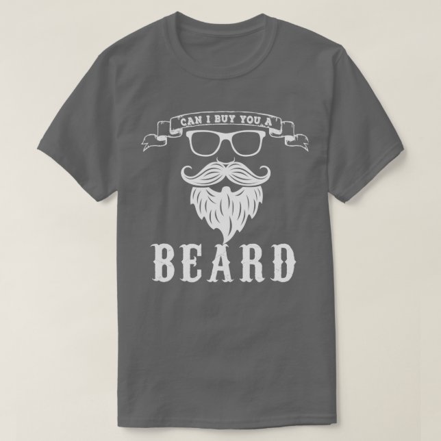 T-shirt Puis-Je Vous Acheter Une Barbe ? (Design devant)