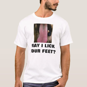 T-SHIRT PUIS-JE VOUS AIMER LES PIEDS ?