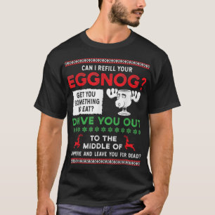 T-shirt Puis-je vous resservir du lait de poule Vacances