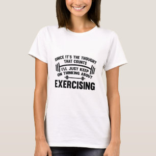 T-shirt Puisque c'est la pensée qui compte