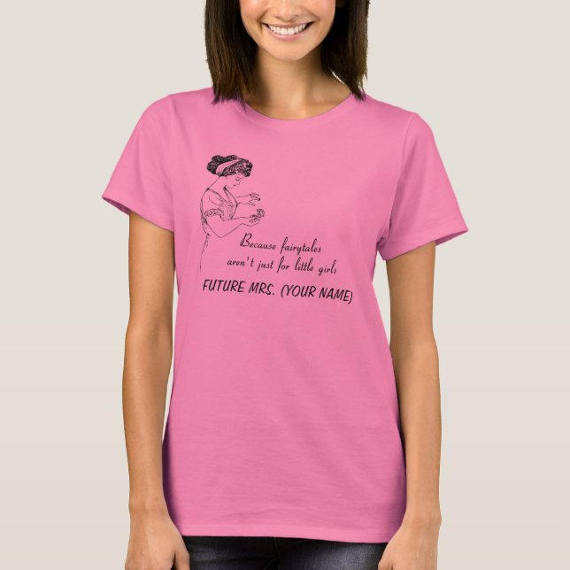 T-shirt Puisque les contes de fées ne sont pas simplement (Devant)