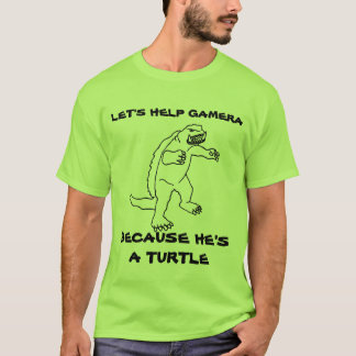 T-shirt Puisqu'il est une tortue