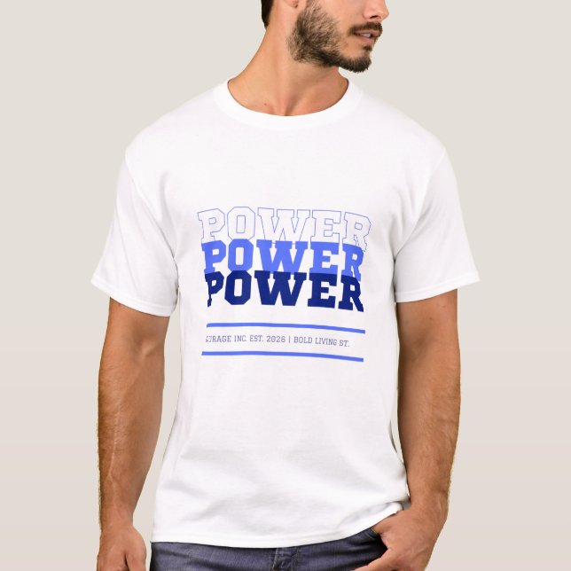 T-shirt Puissance (Devant)