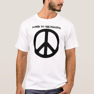 T-shirt Puissance à la chemise paisible