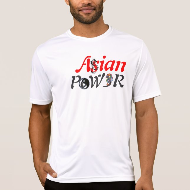 T-shirt Puissance asiatique ! (Devant)