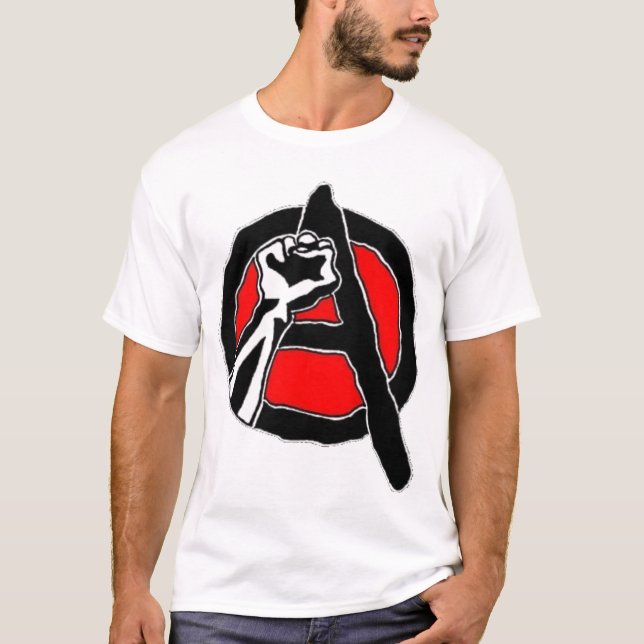 T-SHIRT PUISSANCE AUX PERSONNES PAS LES POLITICIENS (Devant)