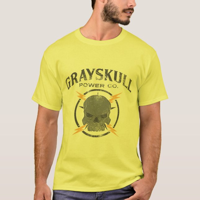 T-shirt Puissance Cie. de Grayskull (Devant)