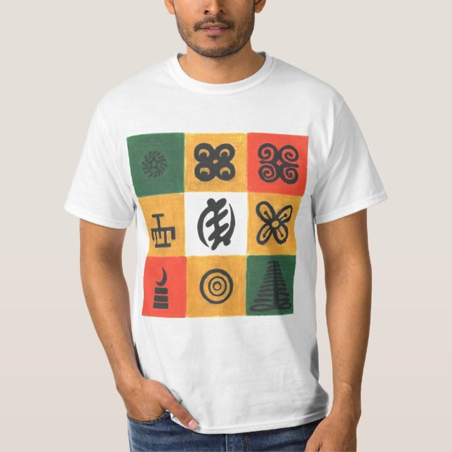 T-shirt Puissance d'Adinkra de transformation (Devant)