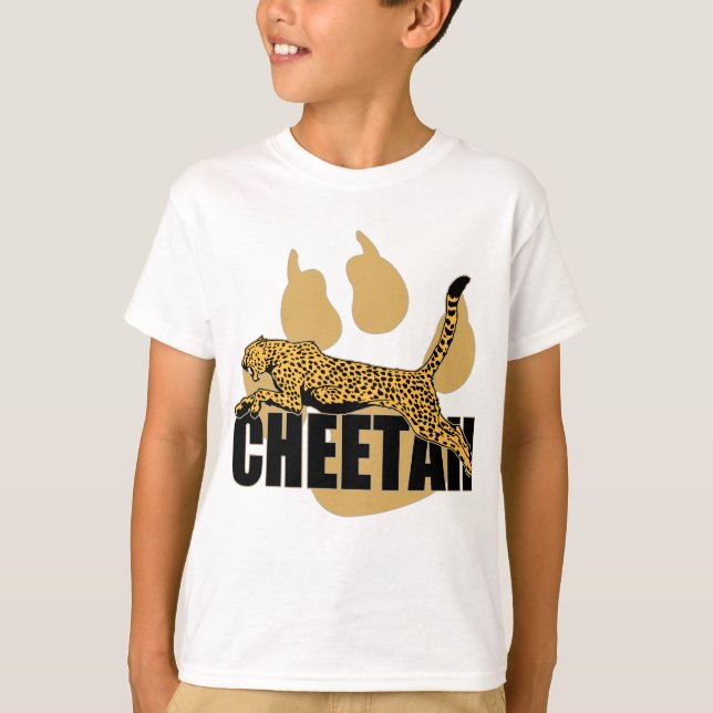 T-shirt Puissance de guépard (Devant)