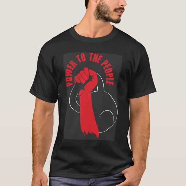 T-shirt Puissance de Kettlebell aux personnes (Devant)