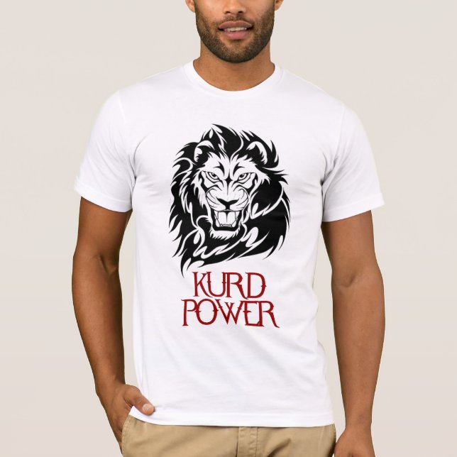 T-shirt Puissance de Kurde (Devant)