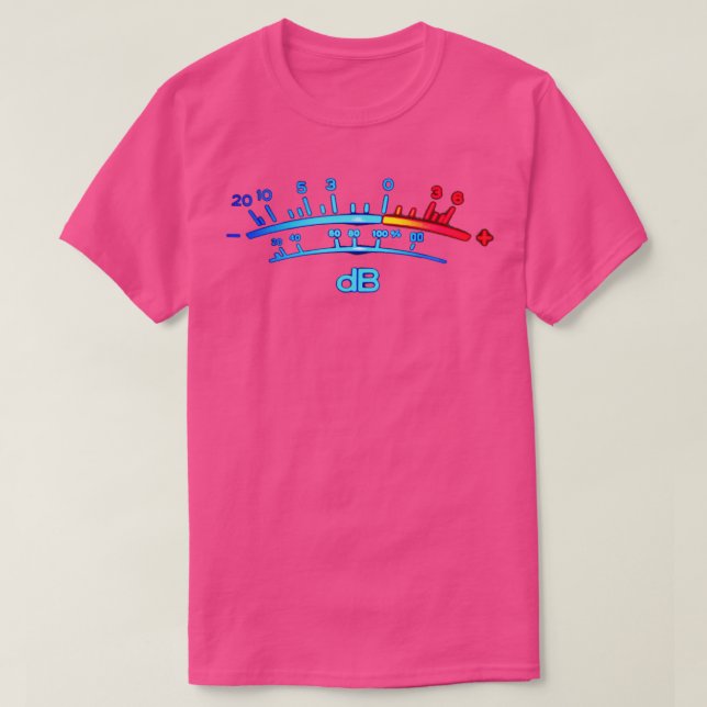 T-shirt puissance de la musique (Design devant)