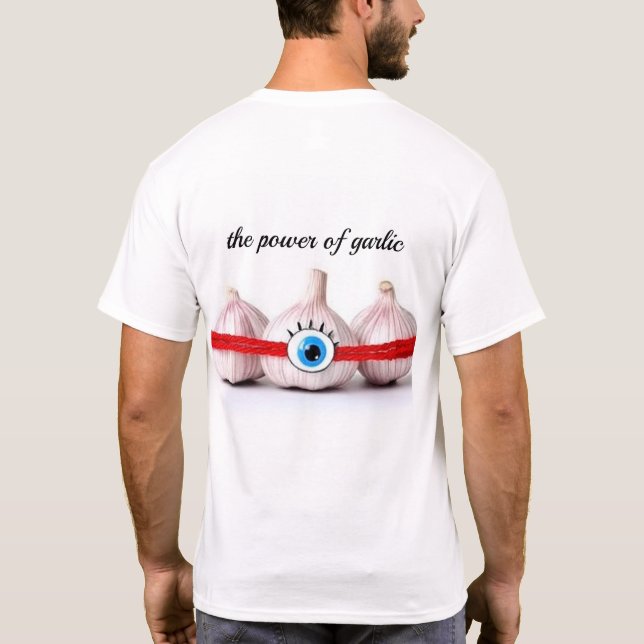 T-shirt Puissance de l'Ail - Fort et Intrépide (Dos)