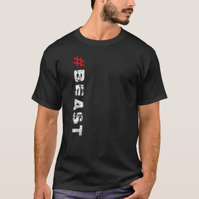 T-shirt Puissance de levage de poids de BETE musculation (Devant)