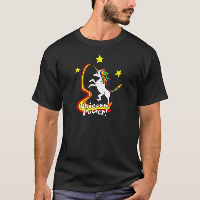 T-shirt Puissance de licorne ! (Devant)