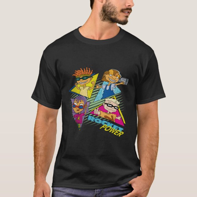 T-shirt Puissance De Roquette 90'S (Devant)