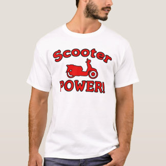 T-shirt PUISSANCE de scooter !