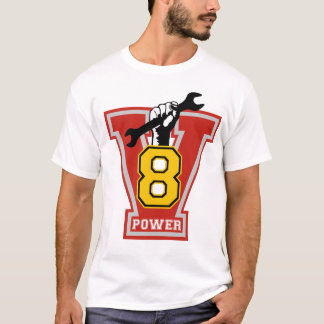 T-shirt puissance de v8