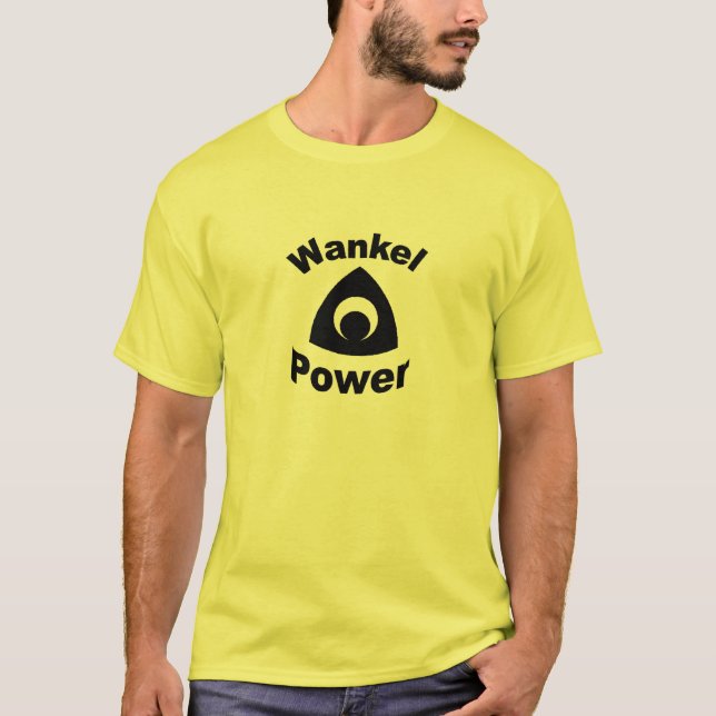 T-shirt Puissance de Wankel (Devant)