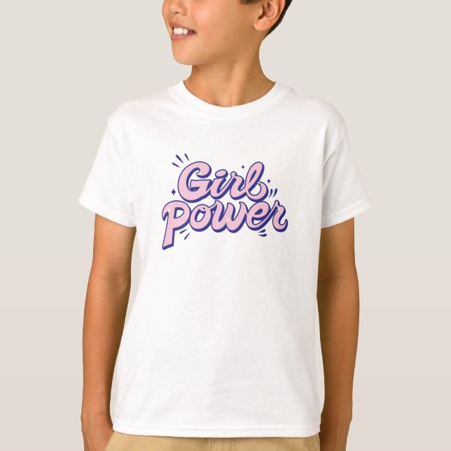 T-shirt Puissance des Filles (Devant)
