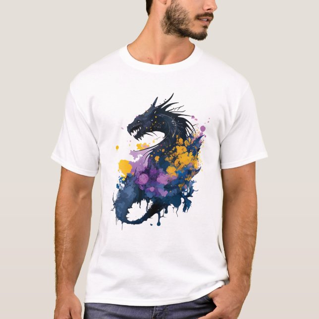 T-shirt Puissance dragonienne (Devant)