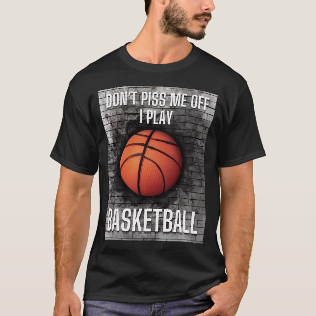 T-shirt Puissance du basket-ball (Devant)
