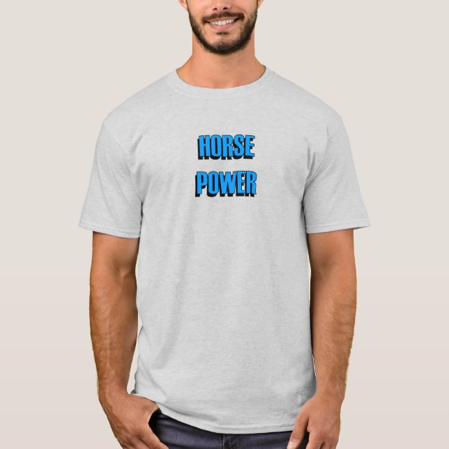 T-shirt Puissance du Cheval (Devant)