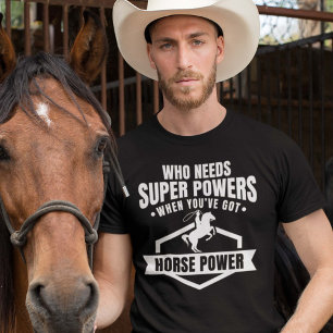 T-shirt Puissance du cheval