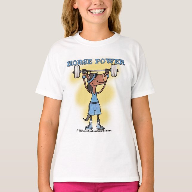 T-shirt Puissance du cheval (Devant)