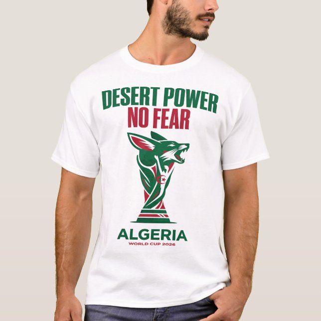 T-shirt Puissance du désert sans peur (Devant)
