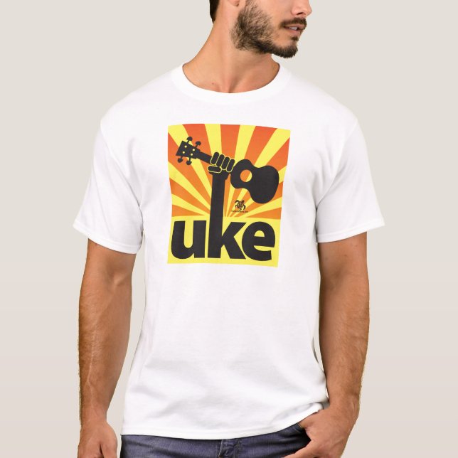 T-shirt Puissance d'ukulélé (Devant)