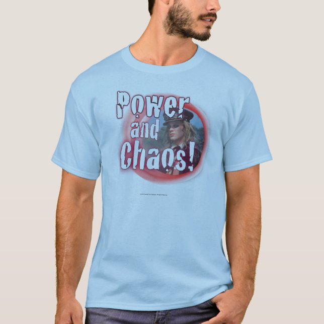 T-shirt Puissance et chaos (Devant)