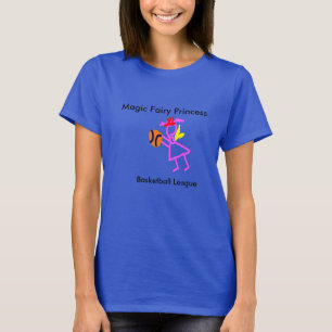 T-shirt puissance féerique magique de fille de ligue de