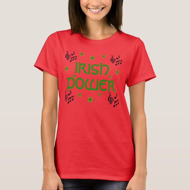 T-shirt Puissance irlandaise (Devant)