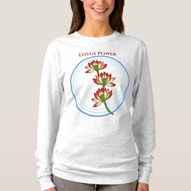 T-shirt Puissance Lotus  (Devant)