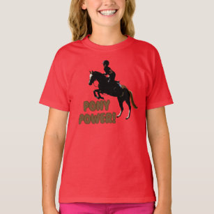 T-shirt Puissance mignonne de poney