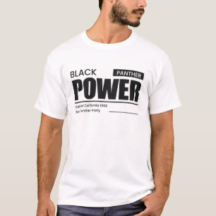 T-shirt Puissance noire