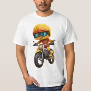 T-shirt Puissance pédale : Aventure sur deux roues