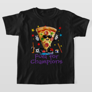 T-shirt Puissance pour enfants : Carburant pour champions