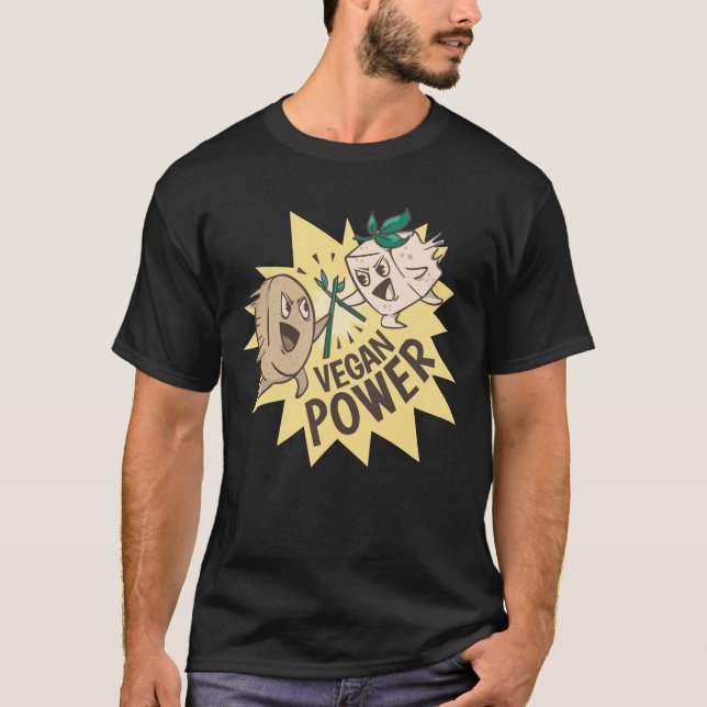 T-shirt Puissance végétale (Devant)