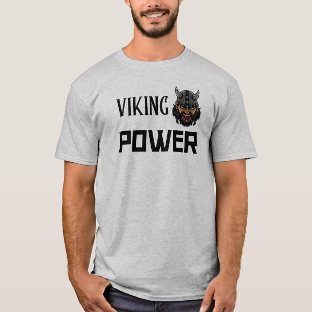 T-shirt Puissance viking (Devant)