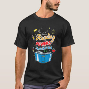 T-shirt Puissances de lecture Imagination