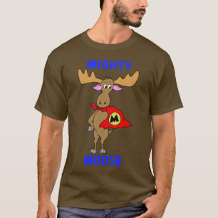 T-shirt puissant d'orignaux