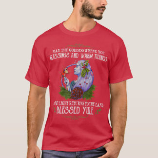 T-shirt Puisse La Déesse Vous Apporter Bénédiction Et Chal